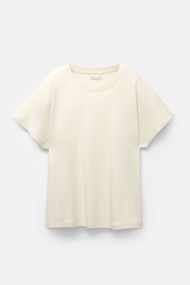 Oversize kısa kollu t-shirt - 6
