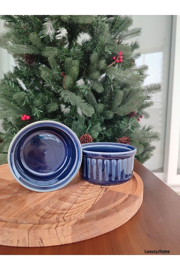 Kleby 2’li Sufle Kabı-Cobalt - 4