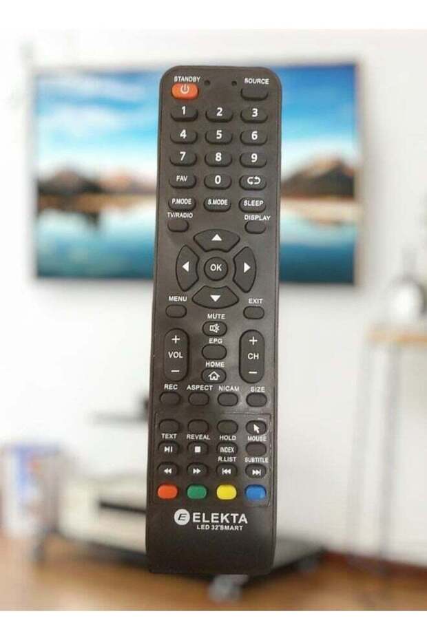 جهاز التحكم عن بعد لتلفزيون اليكتا الذكي LED LCD - 1