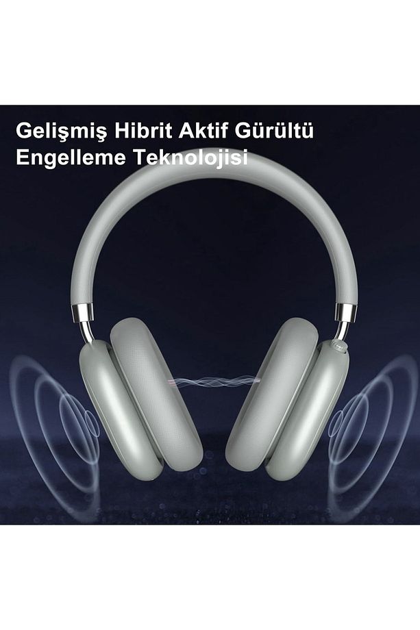 Hp5 Anc Kulak Üstü Kablosuz Bluetooth Kulaklık - 8