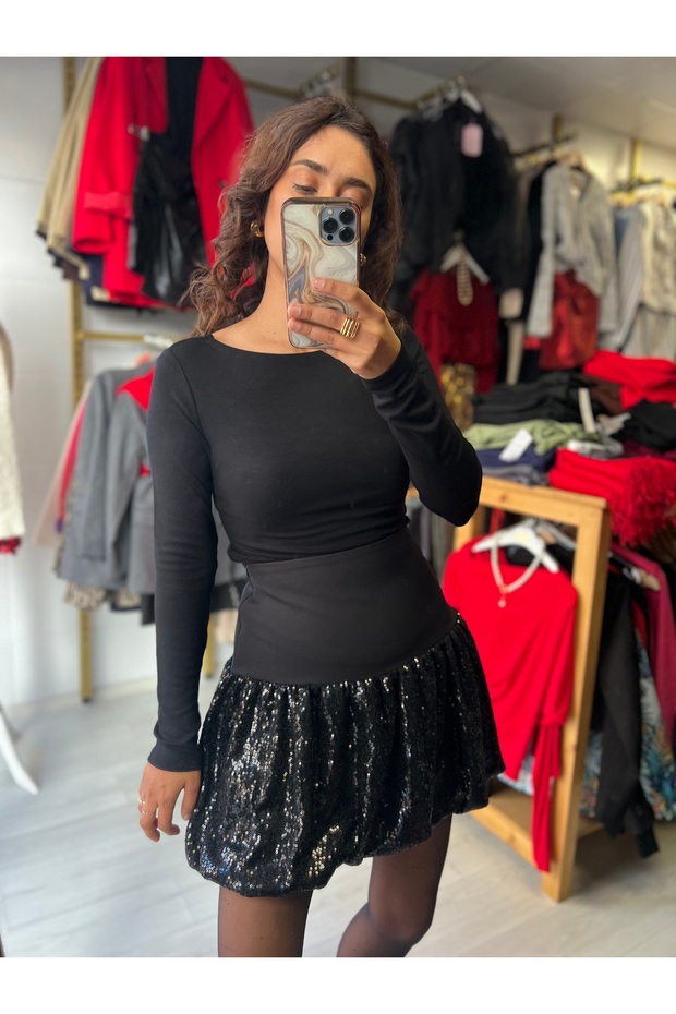 Payet pile siyah etek - 3