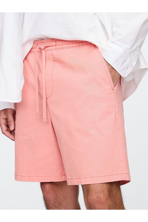 Erkek Pembe Twill Şort - 3