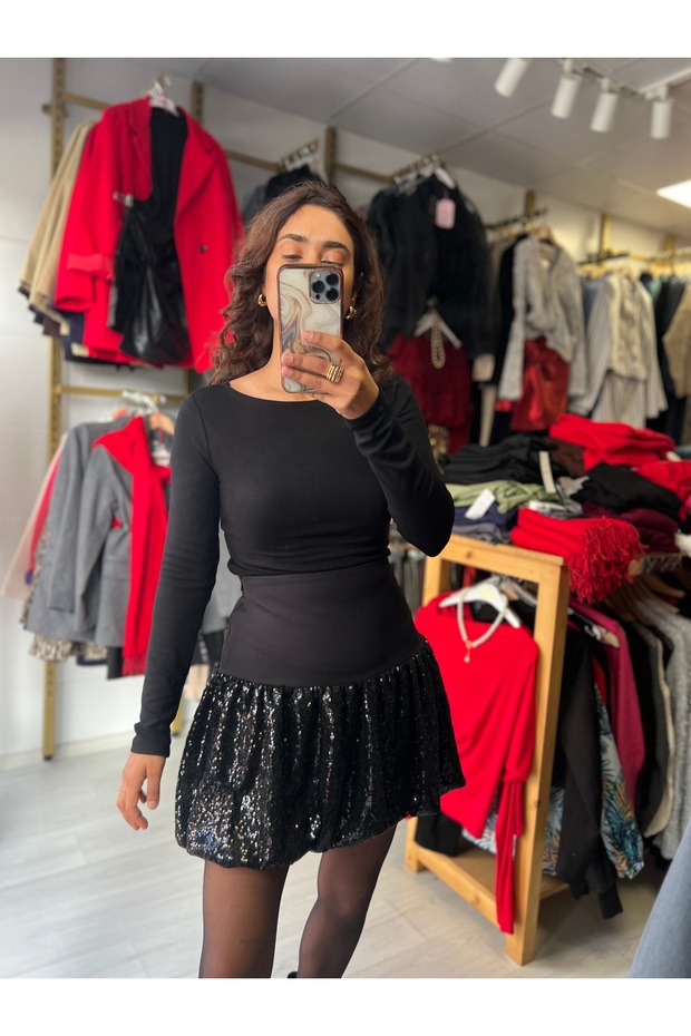 Payet pile siyah etek - 2