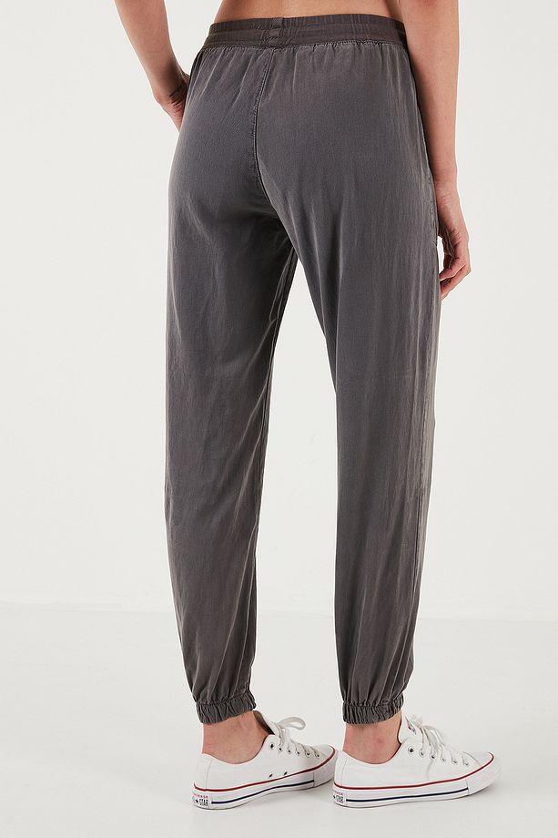 Regular Fit Yüksek Bel Lastikli Paça Jogger Spor Pantolon Pantolon 668yp5039 - 6