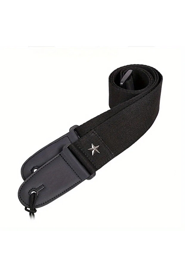 black Electric Guitar Strap Acoustic Folk Guitarra Belt Straps Guitar Straps Pick Pocket Guitar Acce