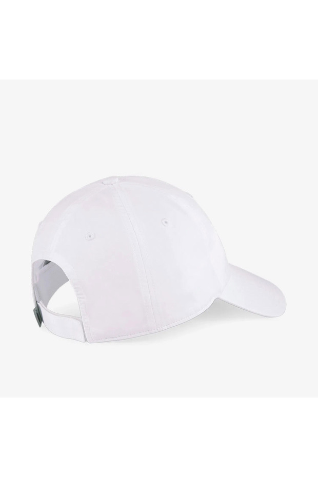 Poly Cotton Unisex Beyaz Şapka - 2