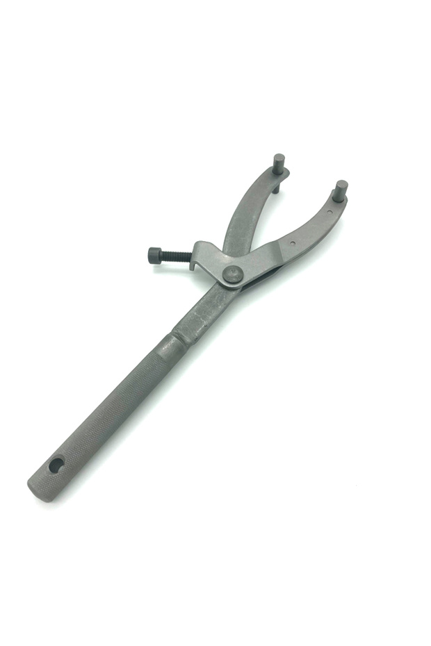 Silver Y-Type Flywheel Wrench Belt Disc Magneto Fixing Clip Flywheel Caliper Clutch Flywheel Pulley