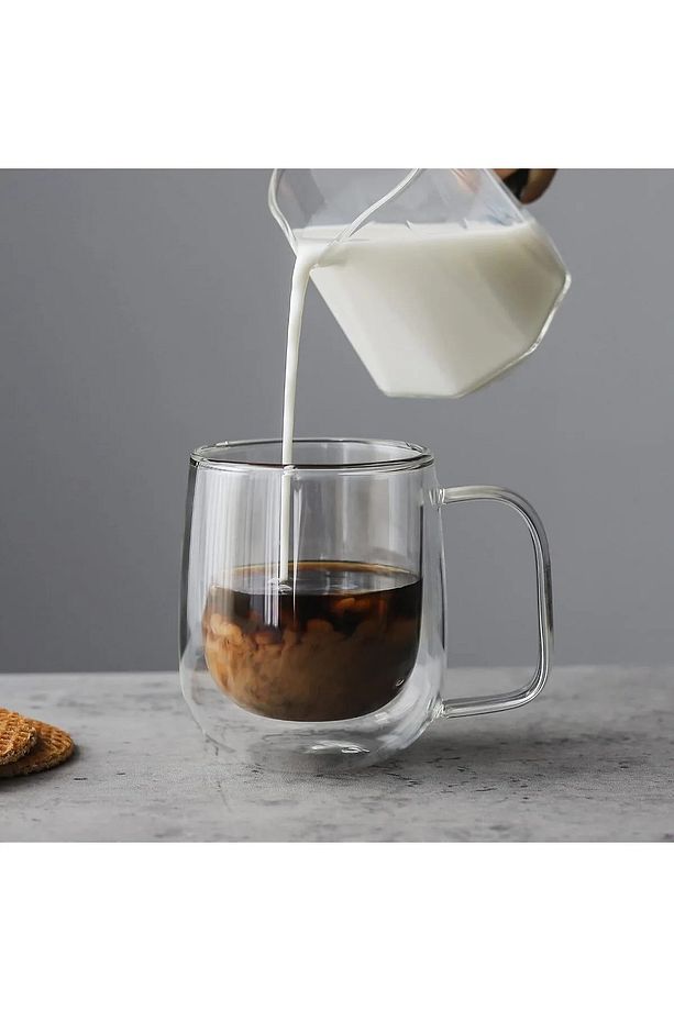 2 Adet Berri Çift Cidarlı 250 ml Kahve Kupası Kupa Bardak - 3