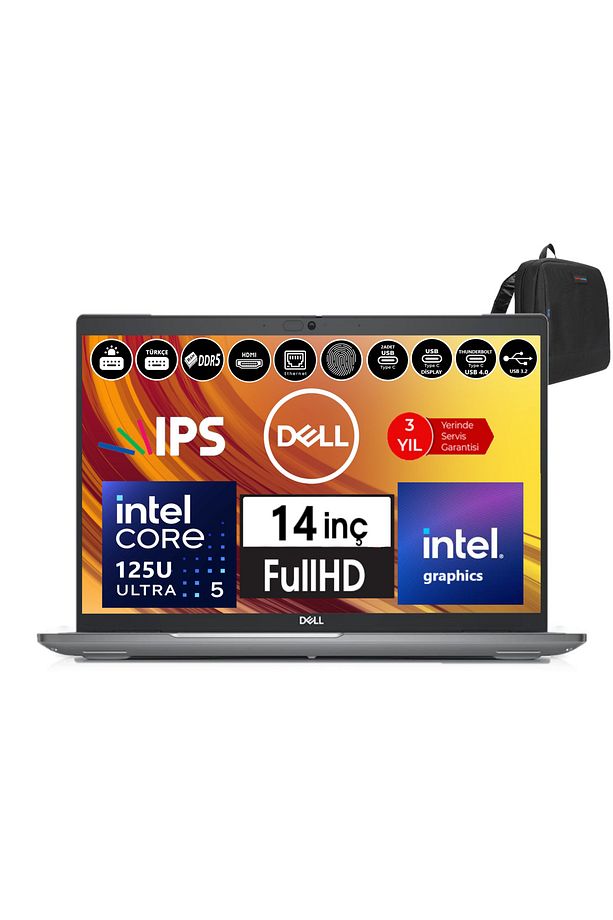 Latitude 5450 Intel Ultra 5 125U 64GB Ddr5 2tb SSD 14" Fhd IPS WINDOWS11PRO N006L545014EMEAW44 - 1