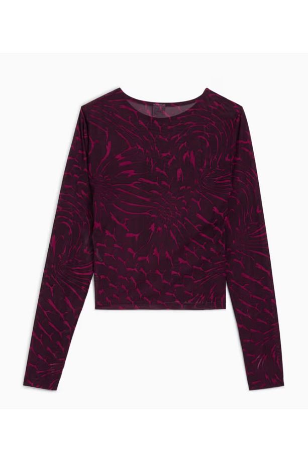 DARE TO Mesh Long Sleeve Tee - 3