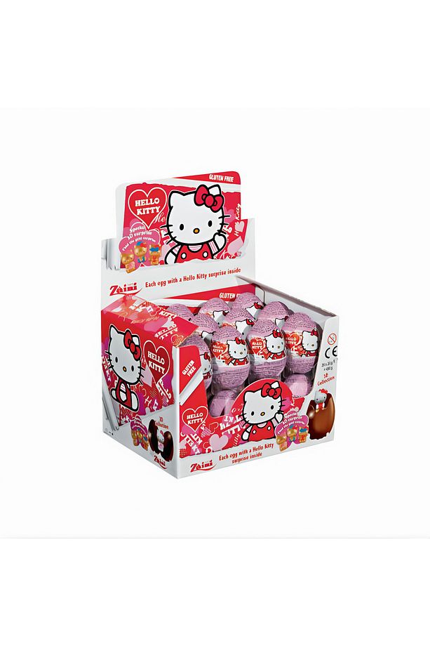 Hello Kitty Çikolatalı Sürpriz Yumurta 3 Adet - 1