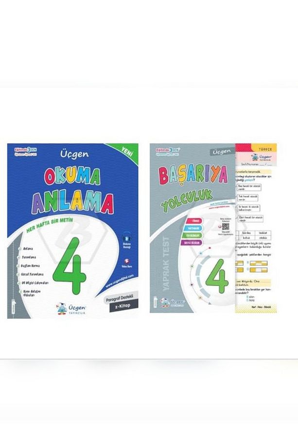 Üçgen Yayınları 4.sınıf Okuma Anlama 4.sınıf Başarıya Yolculuk - 1