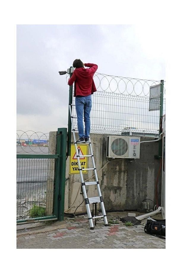 10 Basamaklı Teleskopik Uzayan Merdiven 2,9 Metre - 2