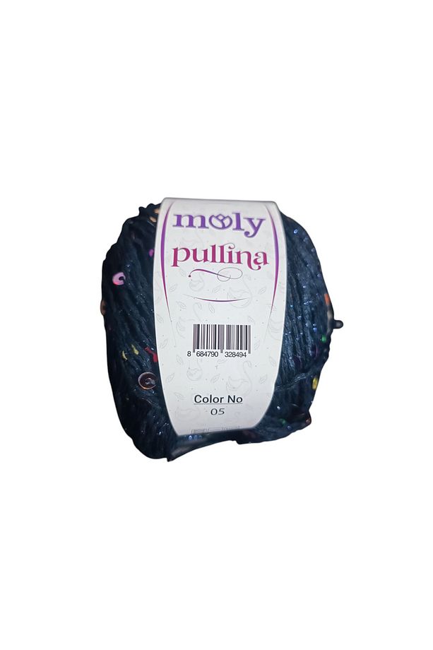 Moly Pullina Pullu ve Simli  Cotton İp - 2