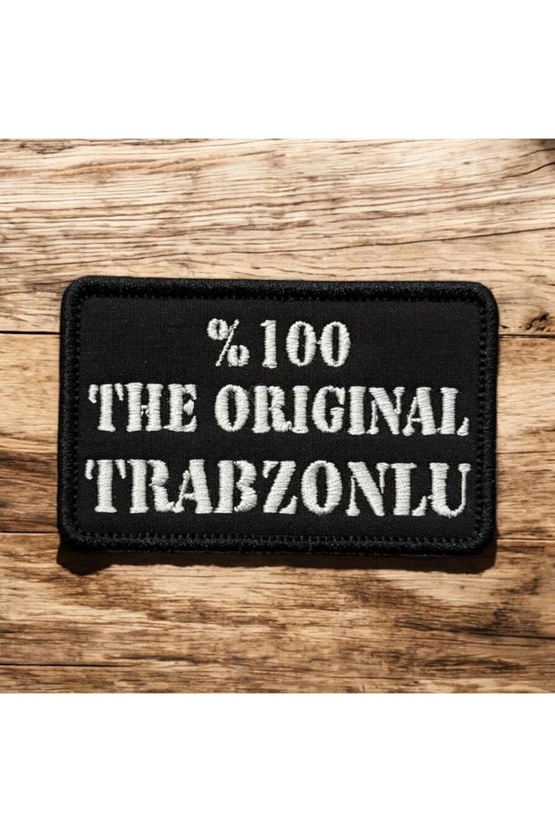 The Original Trabzonlu Nakış Patch Peç 8x5 cm