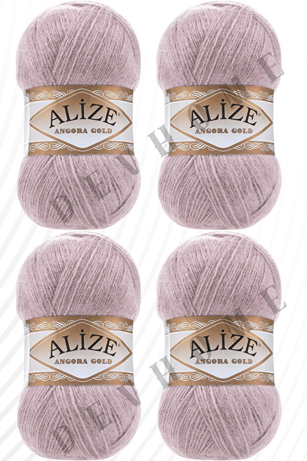 Alize Angora Gold Hand Knitting Thread Yarn Wool Vest Yarn 4 Pieces Acrylic Wool Yarn