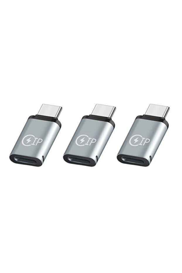 3pcs 5pcs Lightning Female To Usb C Male Cable Converter Carplay Type-c Phone Charger Adapter For Ip