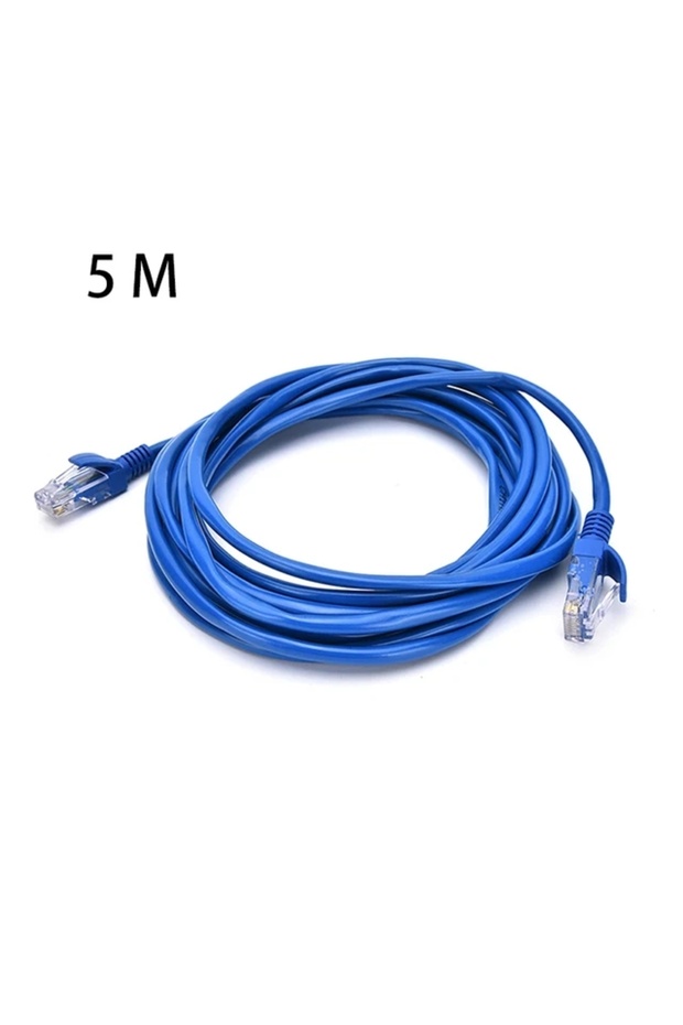 كابل شبكة إيثرنت Cat5e بطول 5 أمتار، كابل RJ45 مقاوم للماء للاستخدام الخارجي، لكاميرا CCTV POE IP