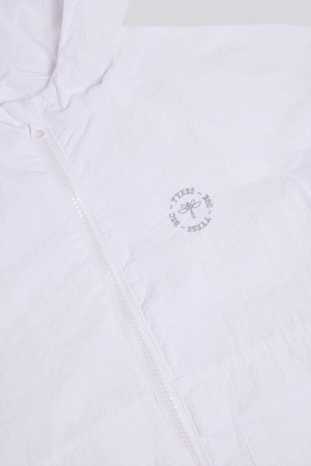 BG Store Білий дощовик для дівчаток - 3