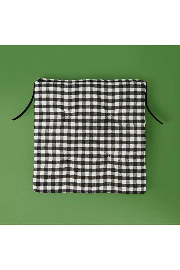 Soft Guarda Sandalye Minderi - Siyah - 38x38 cm - 1