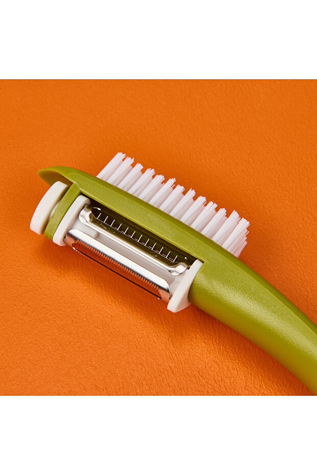 Fırçalı Soyacak - Yeşil - 10 cm - 3