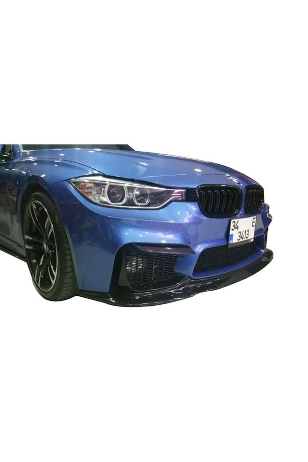 ⚫ Bmw F30–f36 M3 M4 Vorsteiner Style Ön Lip 🚗 Şıklık Ve Performans Bir Arada! - 1