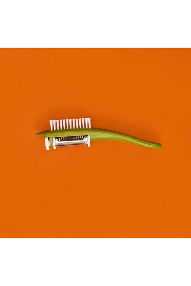 Fırçalı Soyacak - Yeşil - 10 cm - 1