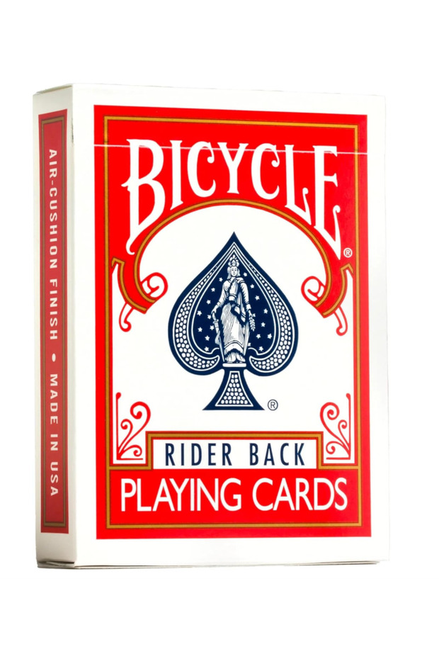 Standard Red Rider Back Playing Game Card