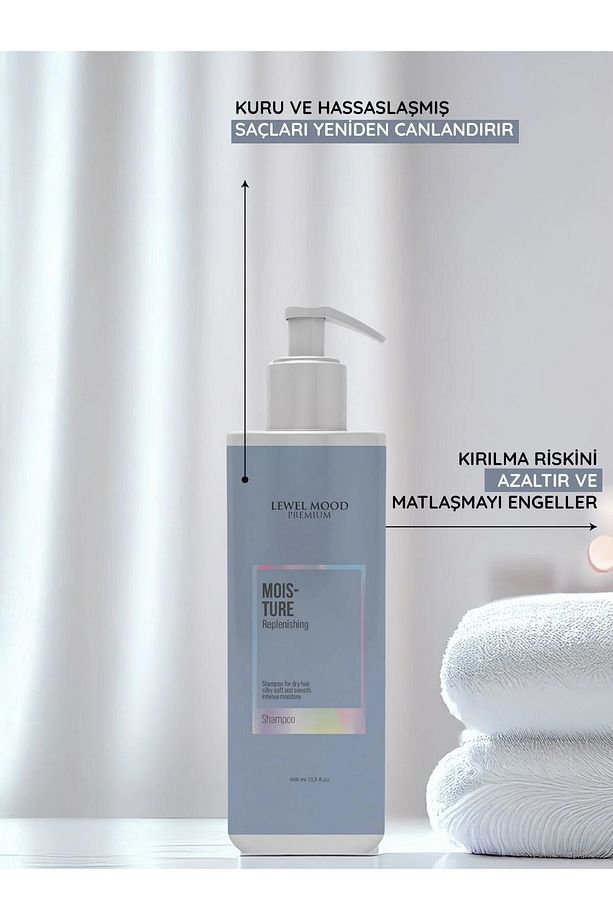 Moisture Kuru Ve Yıpranmış Saçlar Için Nem Bakım Şampuanı 400 ml - 2