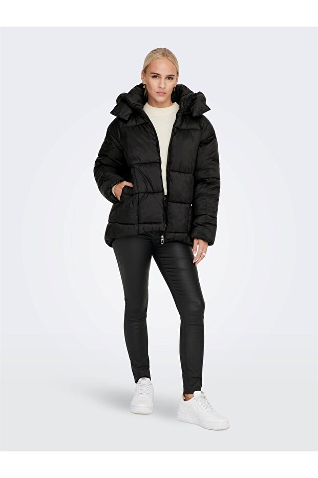 Siyah Kadın Ceket - 3