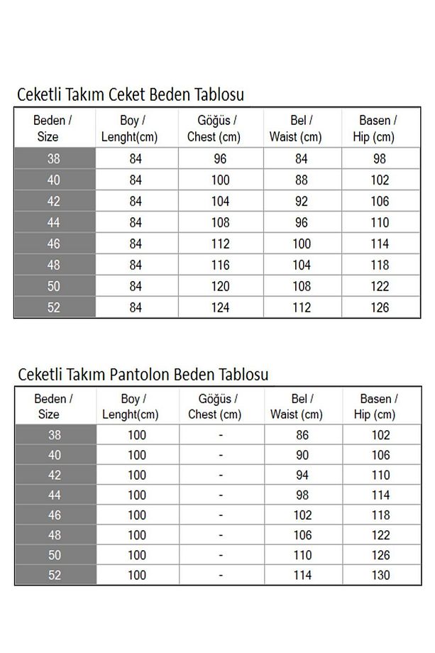 Ceketli Takım Gül Kurusu 19005 - 6