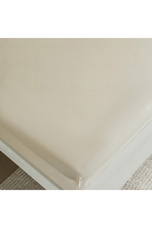 ملاءة سرير كينج أساسية من القطن الصلب - 4