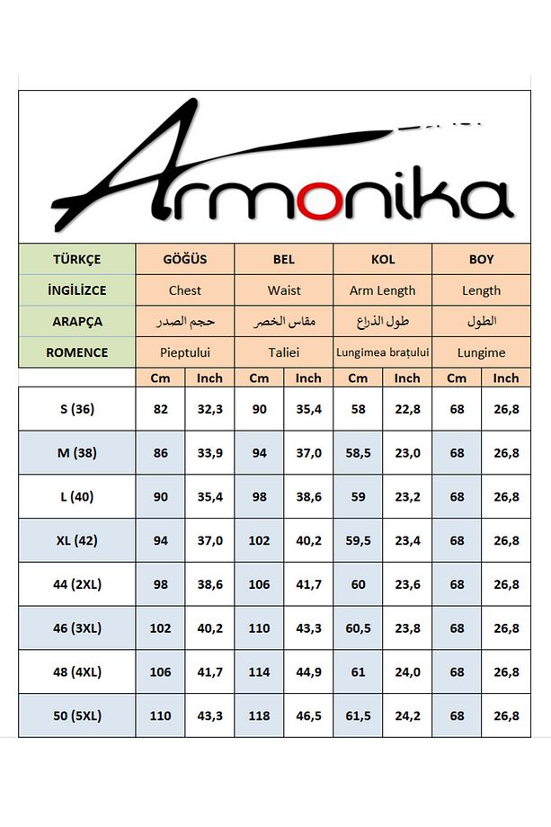 Kadın Mavi Tek Düğmeli Ceket Arm-23y001047 - 5