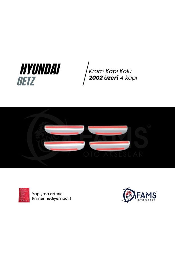 Hyun.dai. Getz Krom Kapı Kolu 4 Kapı 2002 Üzeri P.çelik - 3