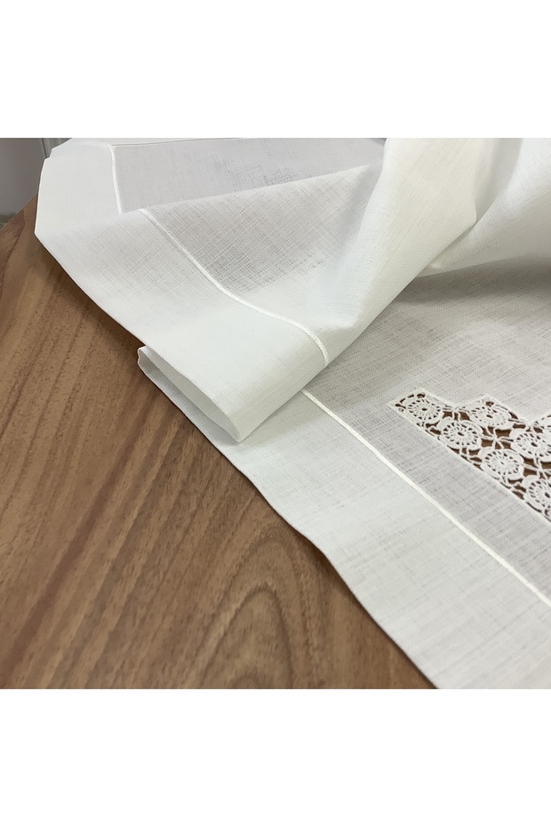 El Örme Dantelli Bohça -100*100 cm - 3