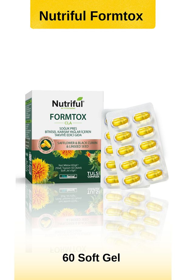 Formtox 60 Adet Soft Jel Takviye Edici Gıda - 1