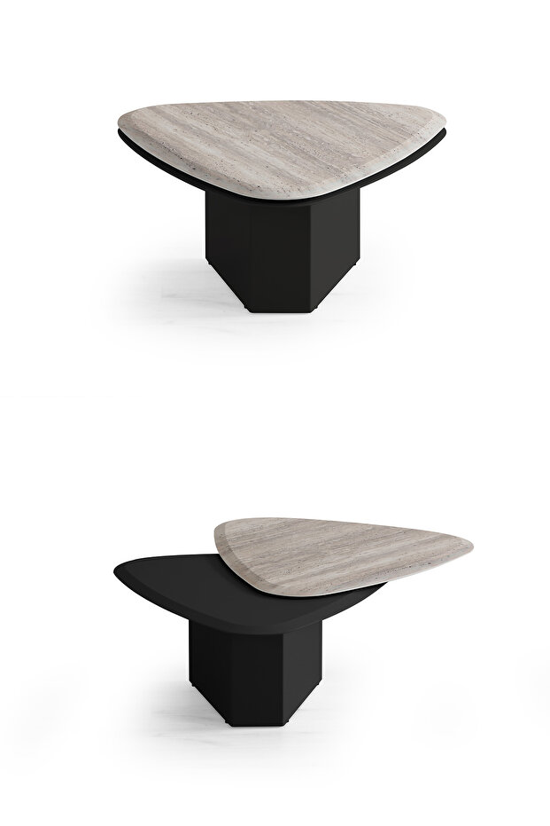 Nera Black Orta Sehpa - 1