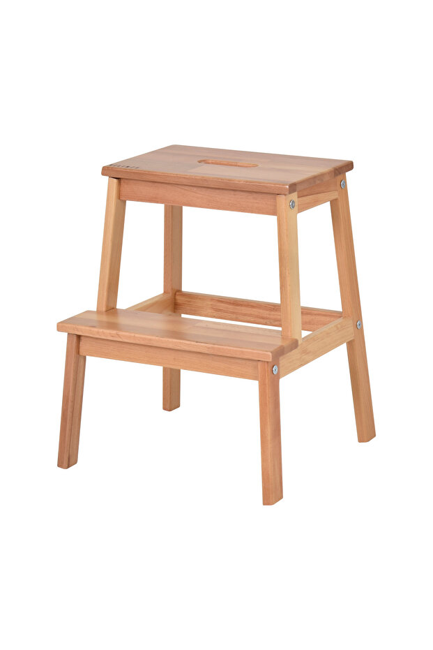 Merdivo Basamaklı Ahşap Tabure - 2