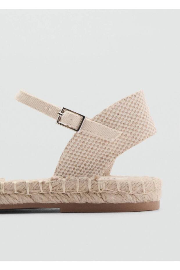 Toka kapamalı espadril ayakkabı - 3