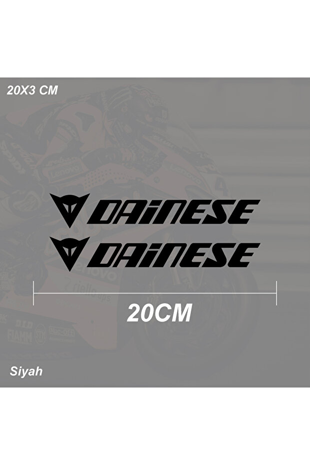 Dainese Sticker Motorcycle Car Helmet Sticker Decal Adhesive