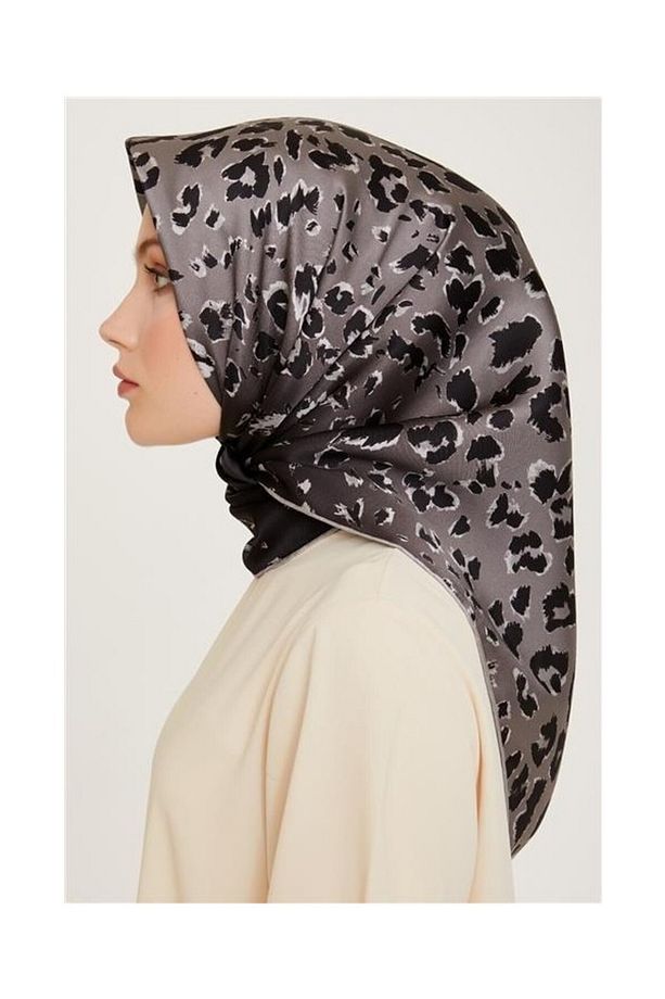Saf Sura İpek Eşarp 9249D 02 38 - 3
