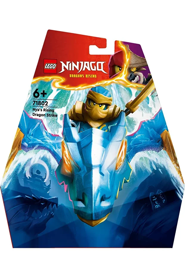 ® NINJAGO® Nya’nın Yükselen Ejderha Vuruşu 71802  - 6 Yaş ve Üzeri İçin Yapım Seti (26 Parça) - 4