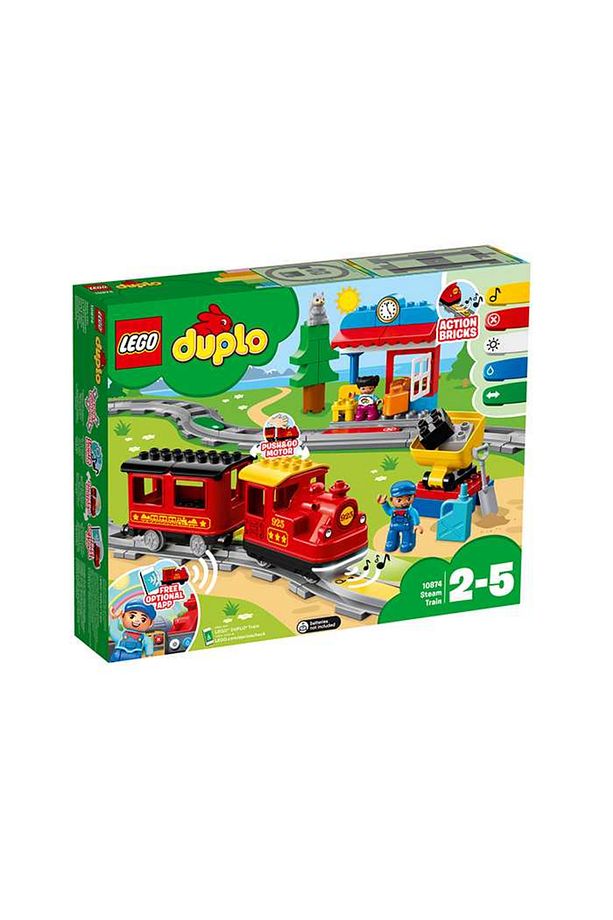 ® DUPLO® Buharlı Tren 10874 - Çocuklar için Oyuncak Yapım Seti (59 Parça) - 5