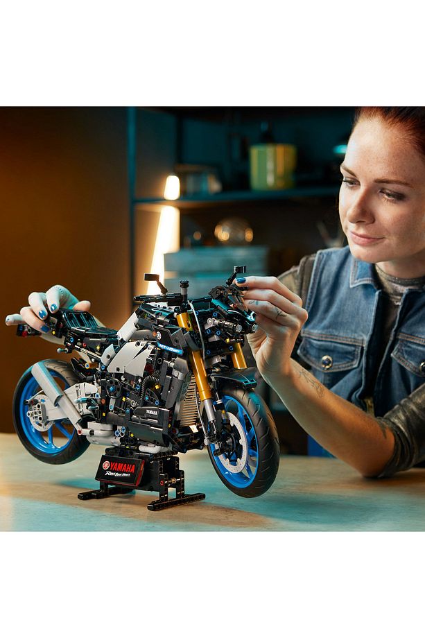 ® Technic Yamaha MT-10 SP 42159 - Yetişkinler için Koleksiyonluk  Model Yapım Seti (1478 Parça) - 6