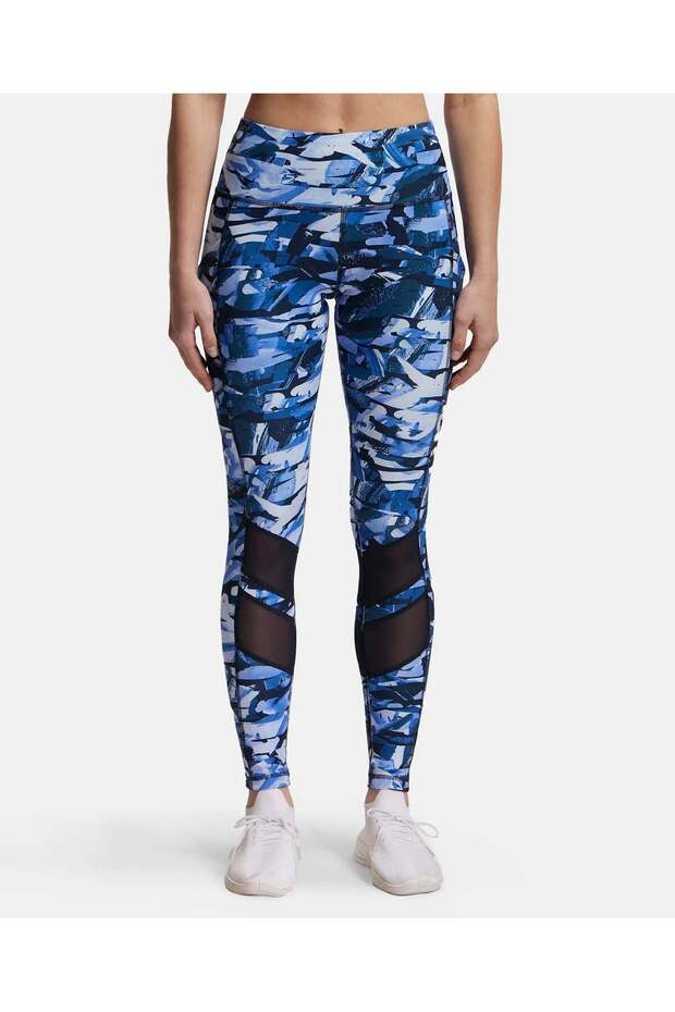 Move Women Slim Fit Leggings MW38-01 Blue