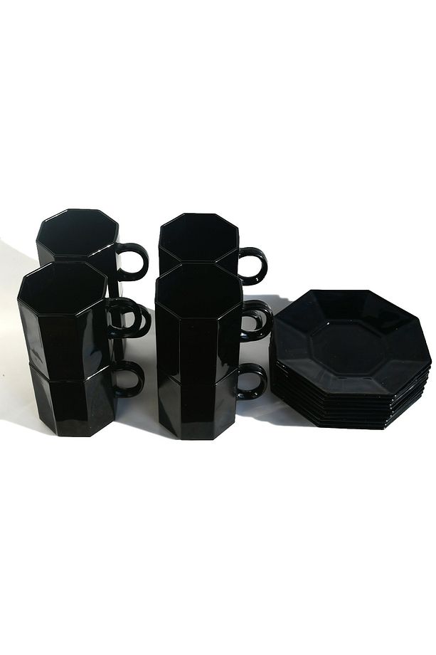 Arcoroc Octime Sekizgen 8'li Büyük Boy Fincan Takımı - 3
