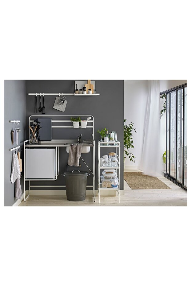 حاوية، بيضاء، 12×11 سم - 4