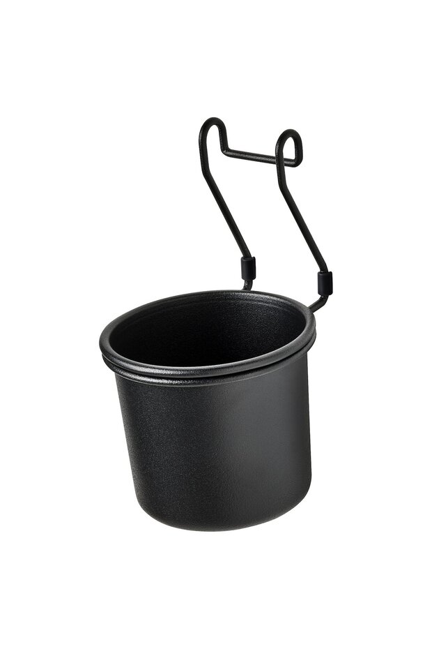 حاوية، سوداء، 14×16 سم - 1