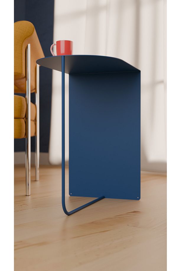 Modern ve Minimalist Yan Sehpa - Yüksek Kalite Çelik, Çok Renkli Seçenekler - 5