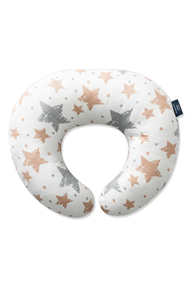 Baby Nursing and Feeding Pillow - Stars, 0-9 Months
